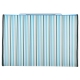 Expanding File With Colored Stripes Blue